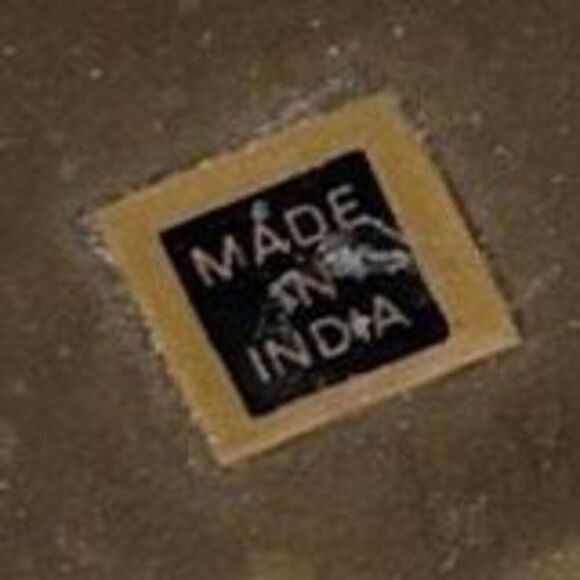 Antique Vintage Brass Pitcher 8” Lidded Made In India Metalware - Picture 15 of 15